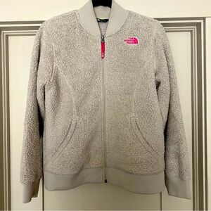 Girl’s The North Face Sherpa Bomber Jacket Size Extra Large